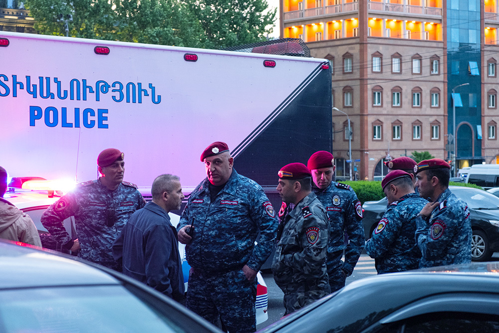 Protest in Yerevan, 4 may